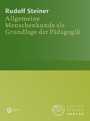 cover image of Allgemeine Menschenkunde als Grundlage der Pädagogik